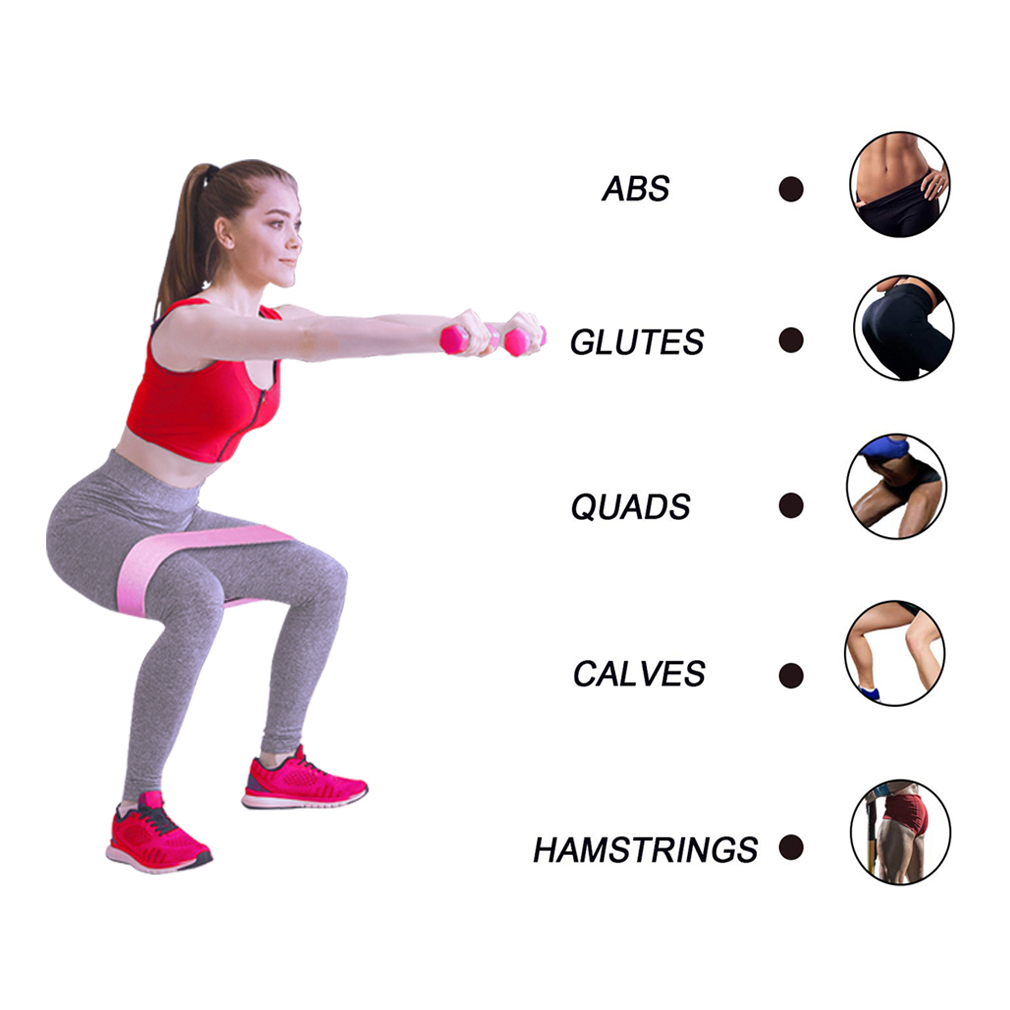 Hip Resistance Bands 3 штуки