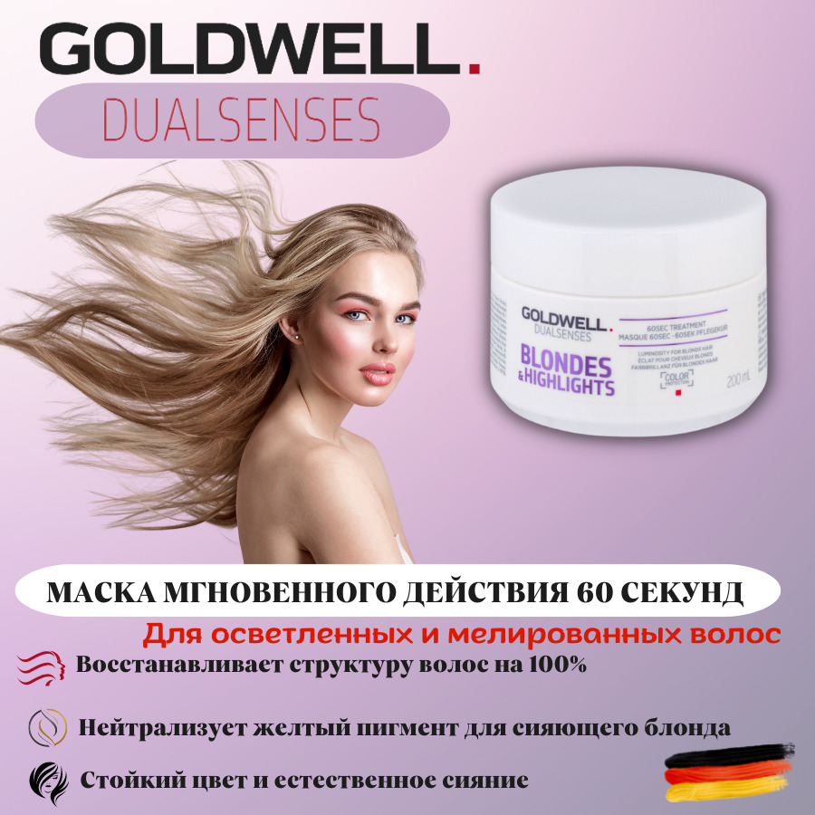 Кто осветлял волосы goldwell