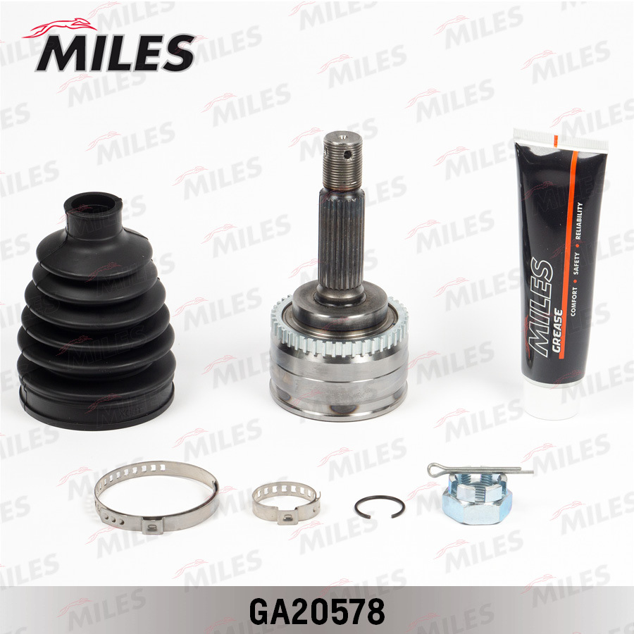 ШРУС наружный MITSUBISHI CARISMA/LANCER 1.62.0 9206 (с ABS) (GKN 303523) GA20578 MILES GA20578, oem MR110193