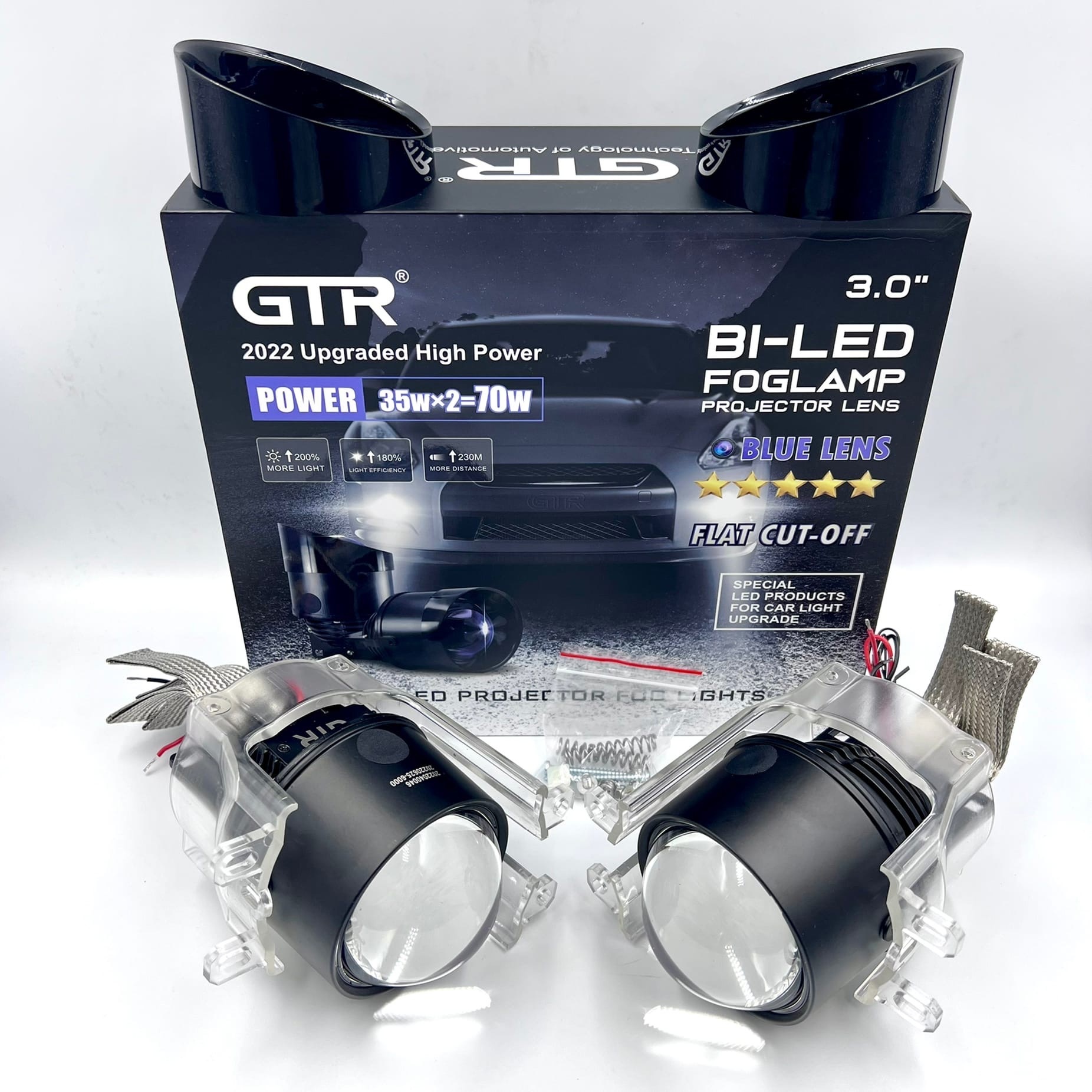 Линзы gtr. Противотуманные фары GTR 3.0 Blue Lens 2022. ПТФ BILED GTR Blue Lens Toyota. Led линзы GTR ПТФ. Aozoom ALPF-03 билед ПТФ.