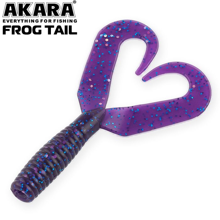 Твистер Akara Frog Tail 30 X040 (7 шт)