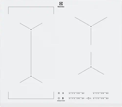 ElectroluxИндукционнаяварочнаяпанельEIV63440BW,белый