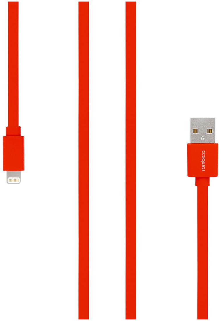 Rombica x1. Кабель красный kx883hp 2x2. USB Apple плоская. Кабель Rombica Digital USB - Lightning (is-10) 1 м