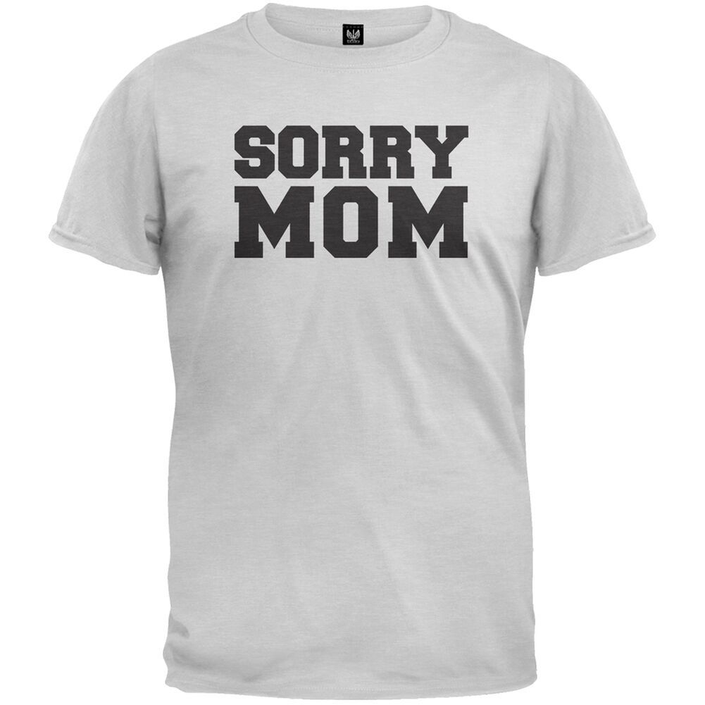 Футболка sorry. Mommy sorry.