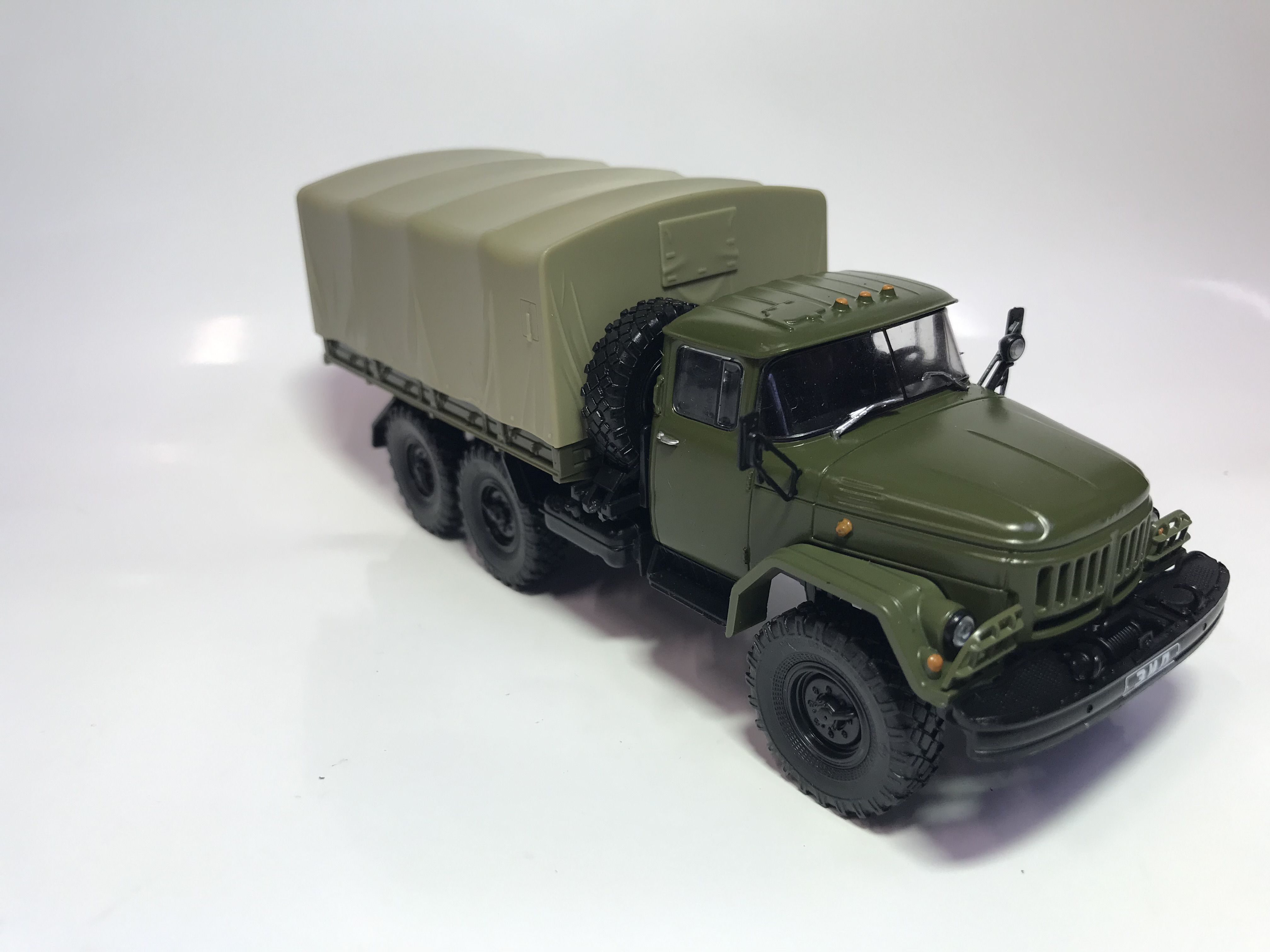 Коллекционная модель автомобиля ЗИЛ-131 / масштаб 1:43 - купить с доставкой  по выгодным ценам в интернет-магазине OZON (1313332029)