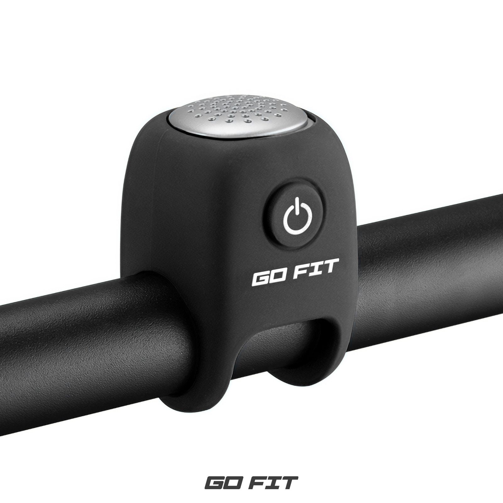 Велосипедный звонок GO FIT Bike Bell, беспроводной звонок, электронный сигнал, аксессуары для велосипеда, самоката, электросамоката, черный