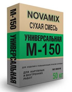 Смесь М-150 Универсальная 50 кг Novamix