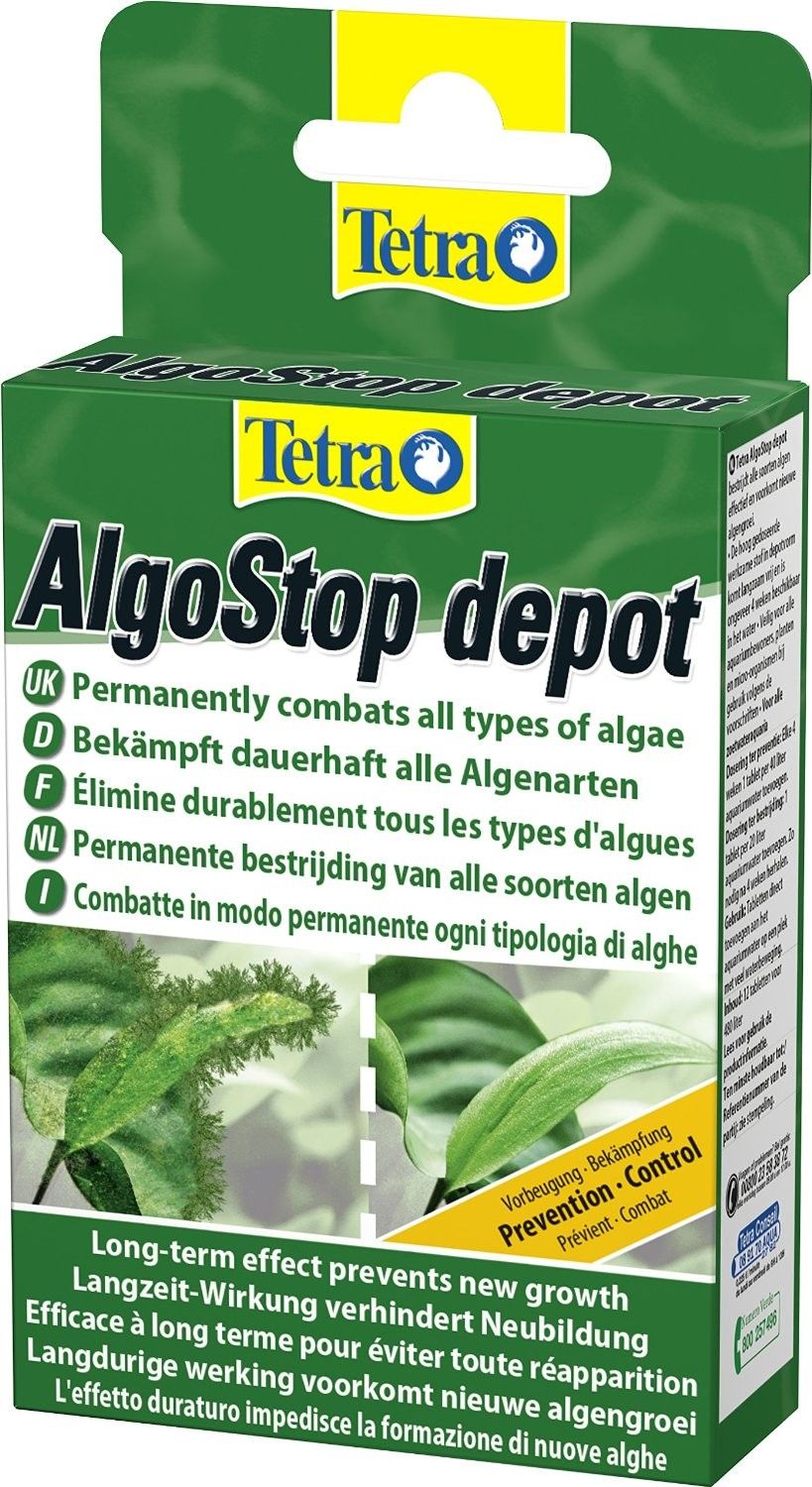 Tetra AlgoStop Depot средство против водорослей длительного действия 12 таб.