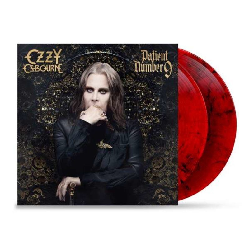 OZZY OSBOURNE - PATIENT NUMBER 9 (2LP, Transparent Red & Black Marble Vinyl) Виниловая пластинка