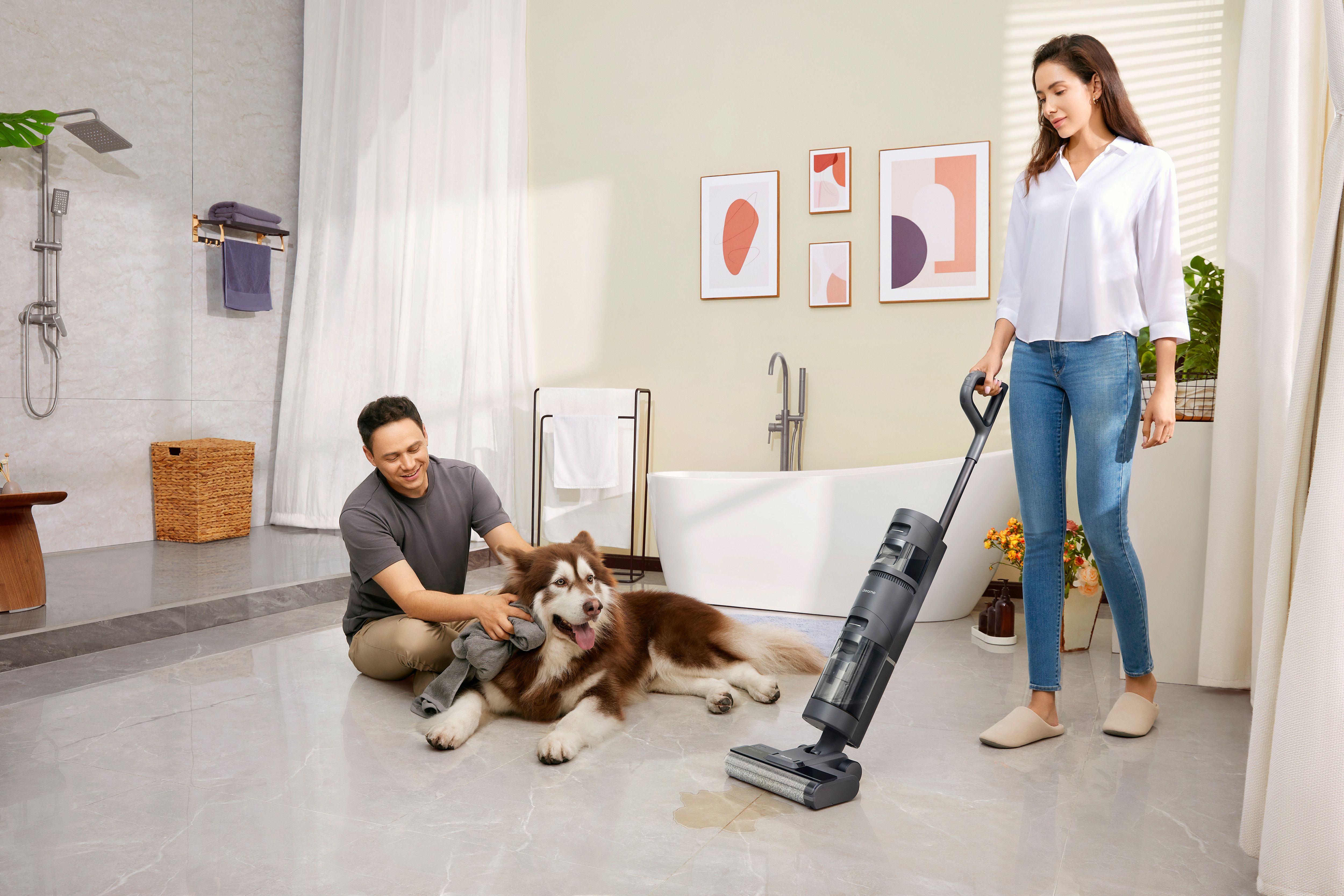 Моющий вертикальный пылесос рейтинг 2023. Dreame wet and Dry Vacuum h12 Pro Global.