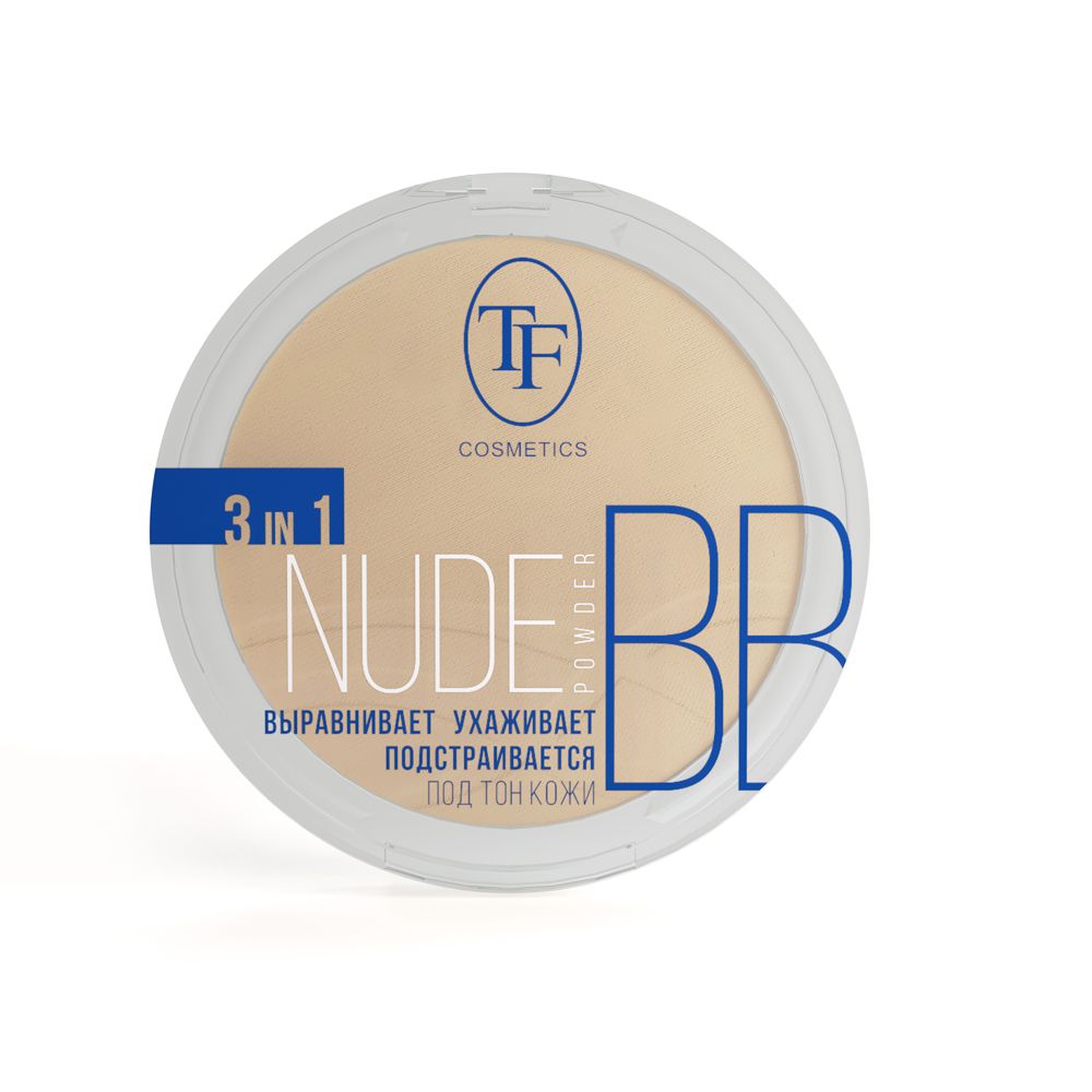 TF Компактная пудра для лица Nude BB Powder 3in1, тон 5 