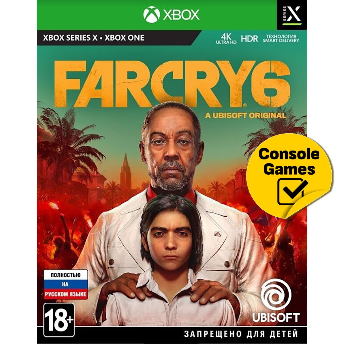 Игра XBOX ONE/SERIES Far Cry 6 (Xbox One, Русская версия) купить по низкой  цене с доставкой в интернет-магазине OZON (1237691325)