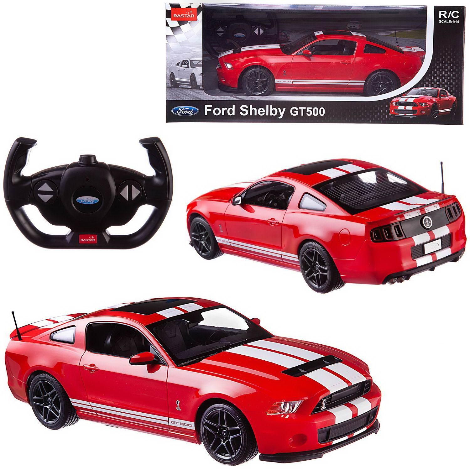 Машина р/у 1:14 Ford Shelby GT500 Цвет Красный - купить с доставкой по  выгодным ценам в интернет-магазине OZON (523080088)