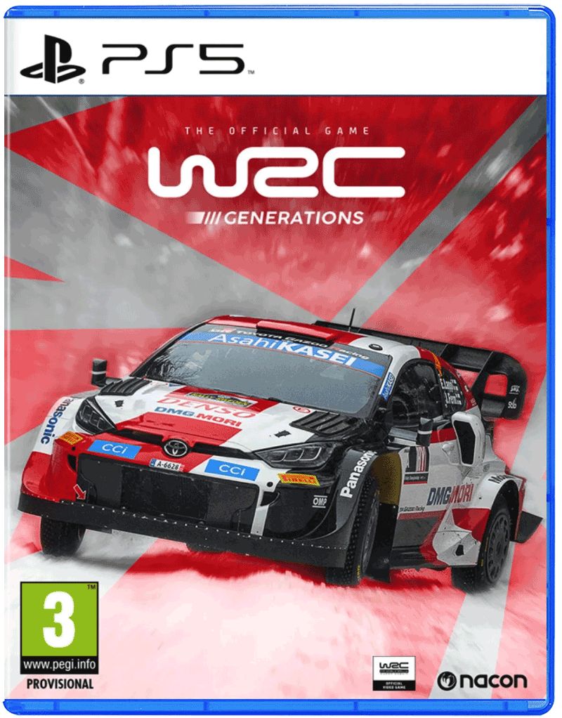 Игра WRC Generations (PlayStation 5, Русские субтитры)