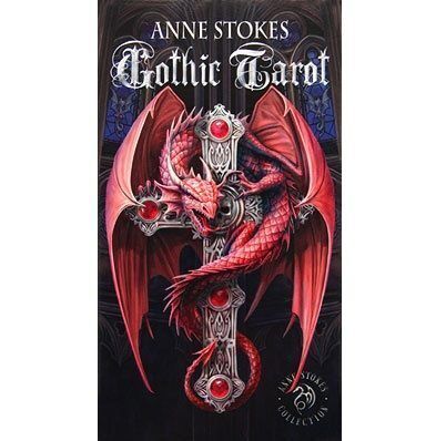 Карты ТАРО Anne Stokes Gothic Tarot на английском языке