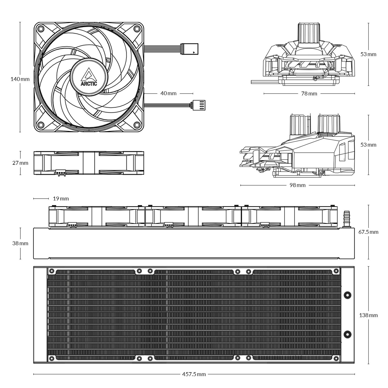 Liquid freezer