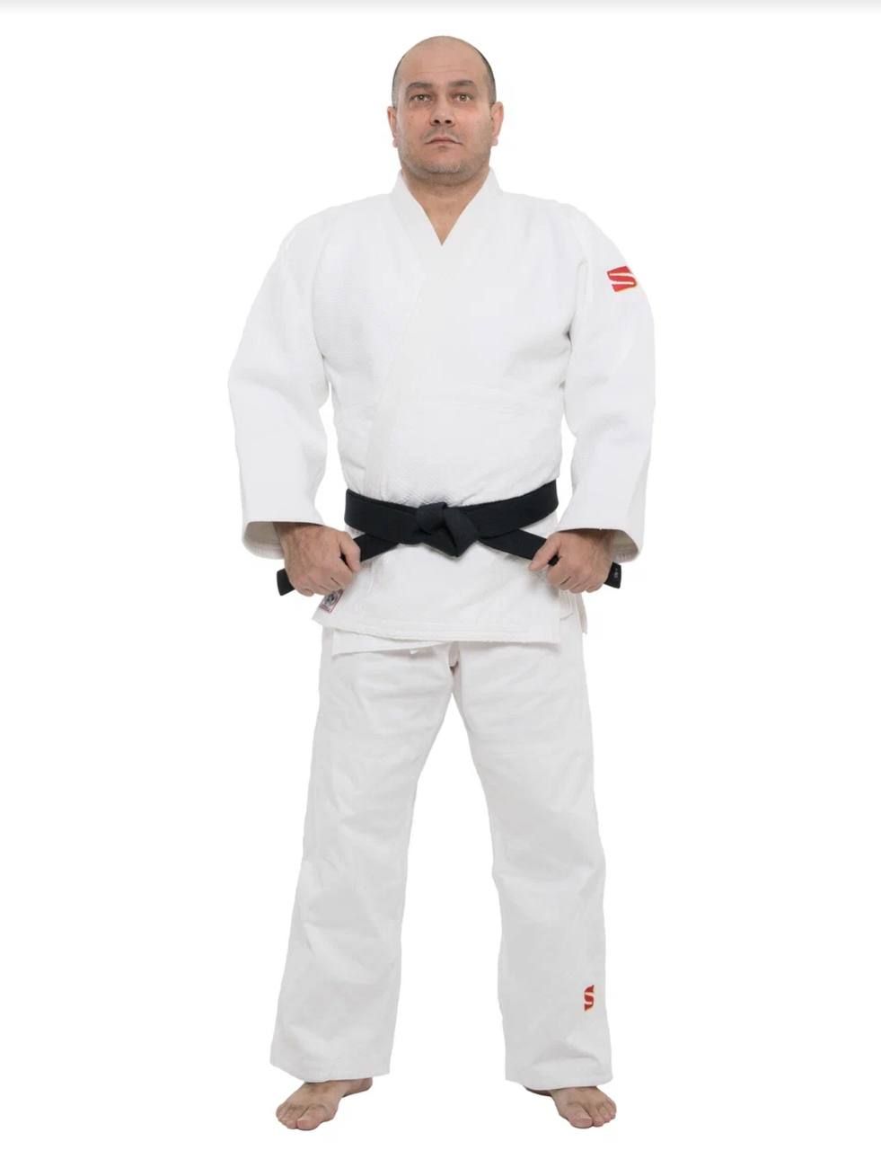 Кимоно для дзюдо KUSAKURA белое IJF approved