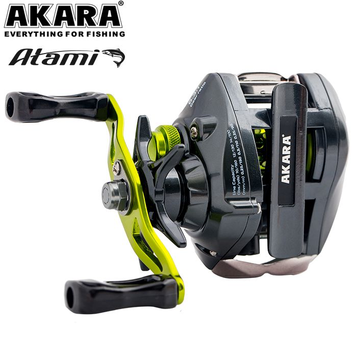 Катушка мульт. Akara Atami AA20L 12+1bb кастинг.