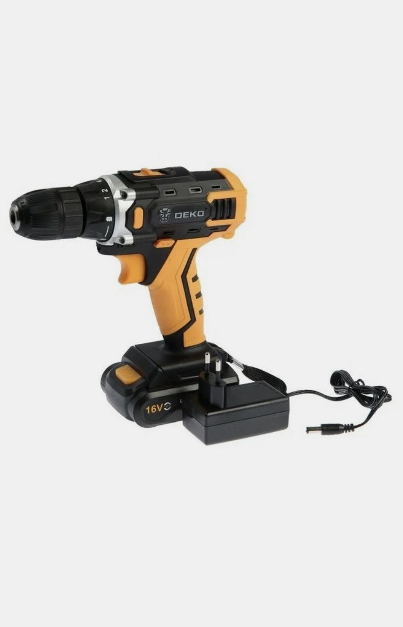 Deko dkcd20 black edition. Шуруповерт deko 16v. Аккумуляторная дрель deko dkcd16fu-li в кейсе. Дрель-шуруповерт deko dkcd16fu-li 1. Шуруповерт deko dkcd16fu li.