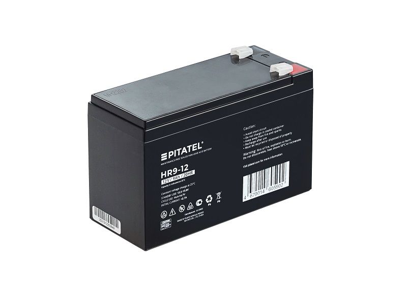 АккумуляторPitatelHR9-12,HR1234W,NPW45-12(12V,9000mAh)