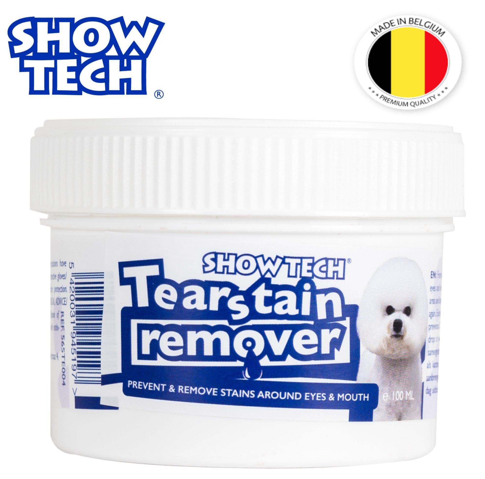 ПастадляживотныхShowTechTearStainRemover,отбеливающая,56STE004,100мл