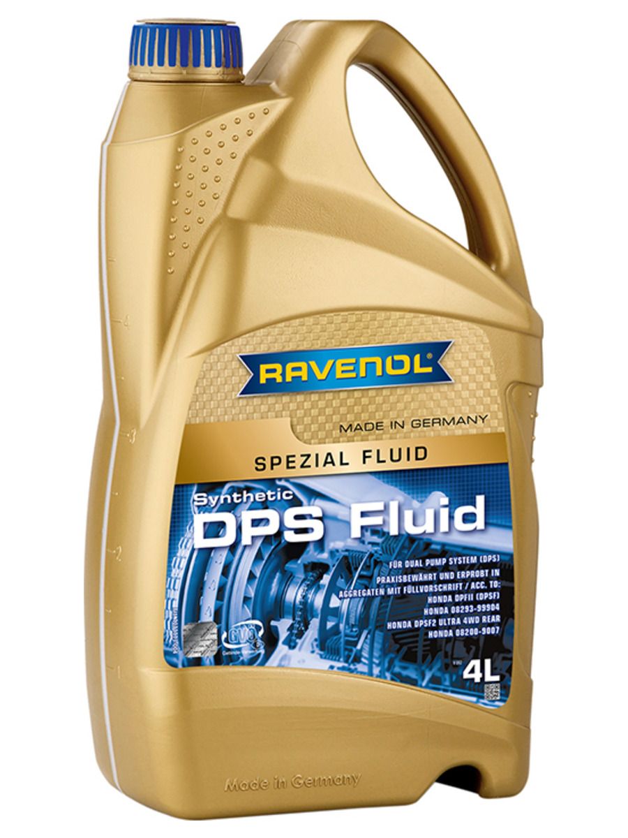 Трансмиссионное масло RAVENOL DPS Fluid (4л) - купить по выгодной цене в  интернет-магазине OZON (159476748)