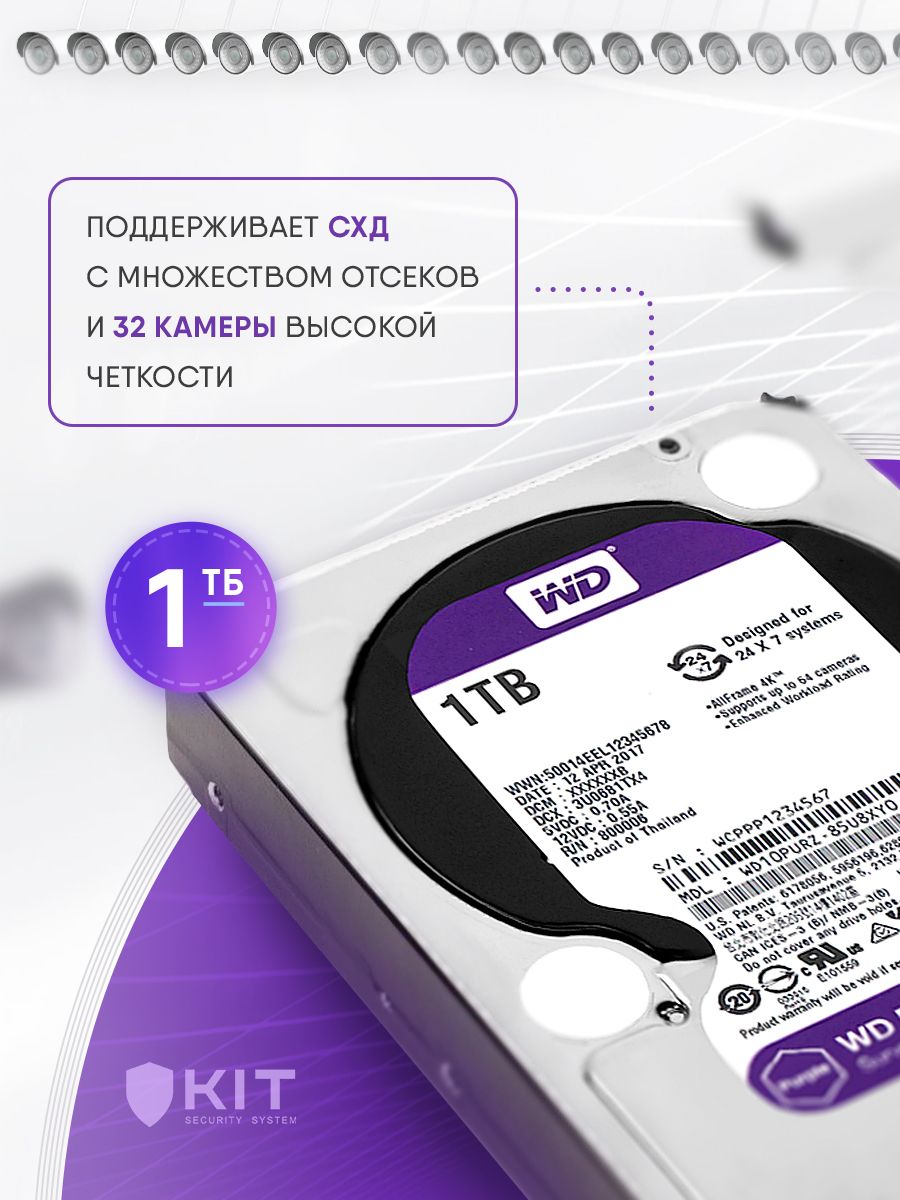 10 Tb Жесткий Диск Purple Купить