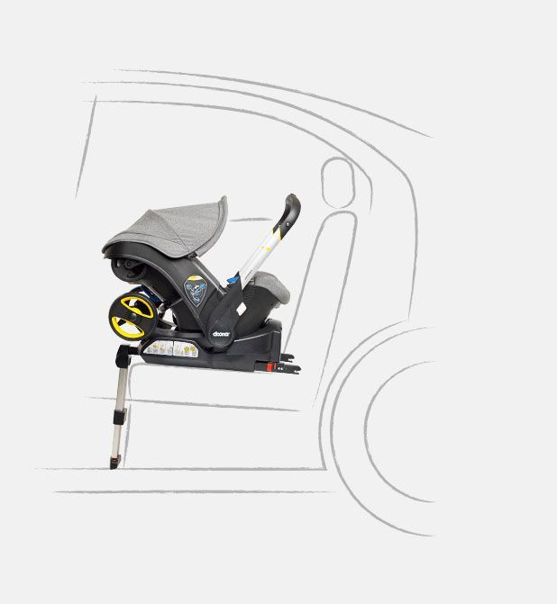 База ISOFIX для коляски-автокресла Doona