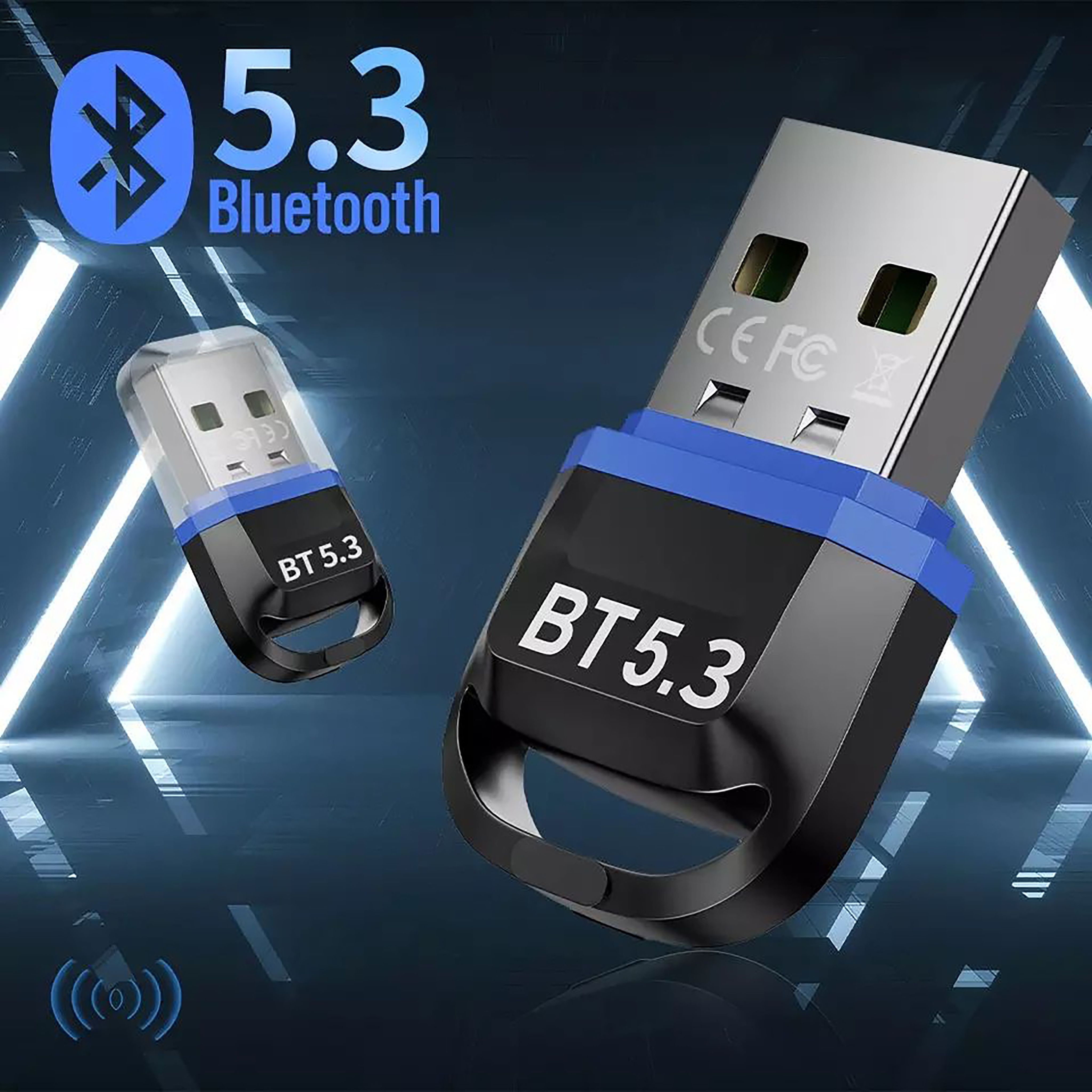 Bluetooth-адаптер BestStore Усилитель блютуз, USB адаптер для компьютера,  ноутбука, наушников блютуз, блютуз адаптер для пк Bluetooth 5,3 - купить по  низким ценам в интернет-магазине OZON (833451148)