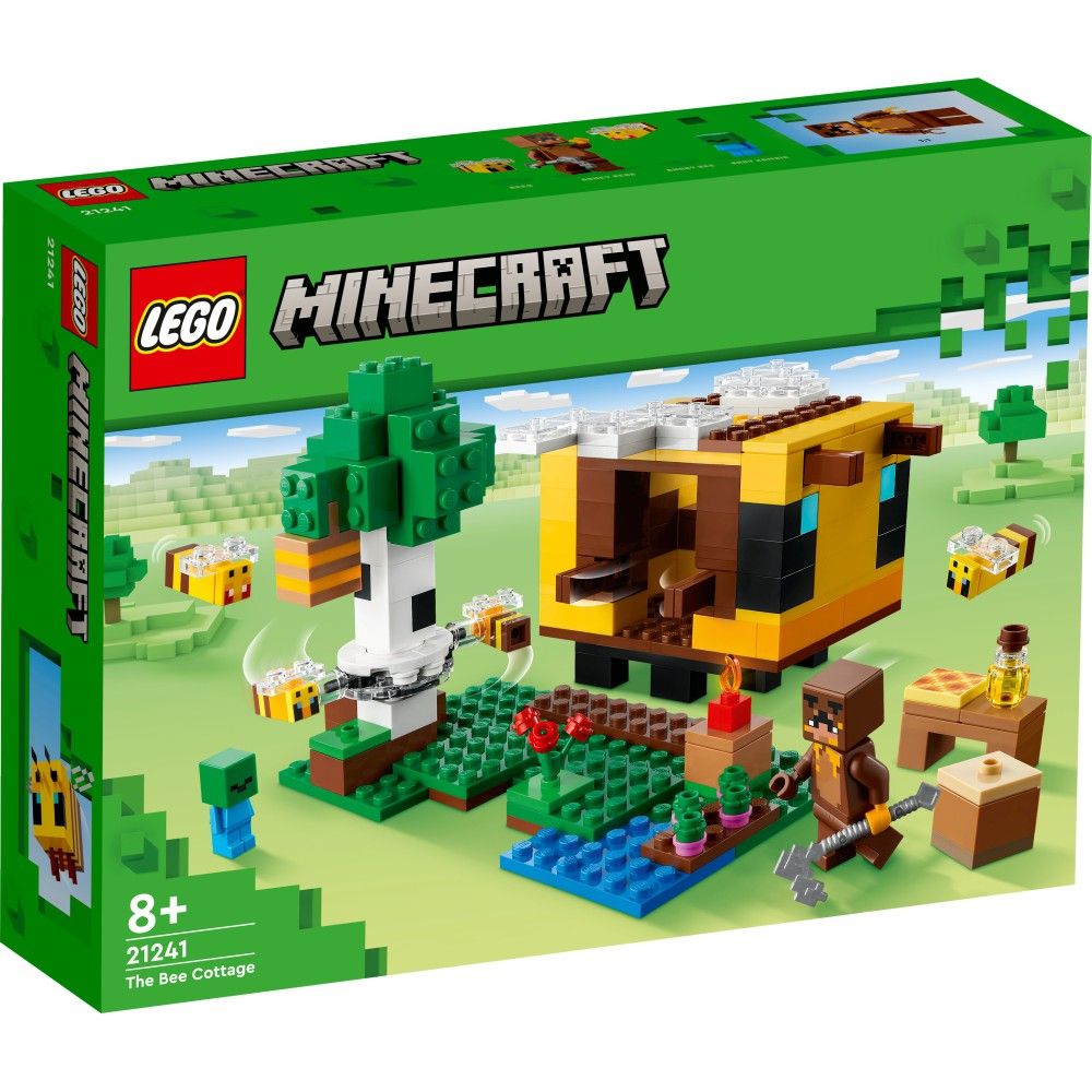 LEGO Minecraft Пчелиный улей 21241 - купить с доставкой по выгодным ценам в  интернет-магазине OZON (1568156957)