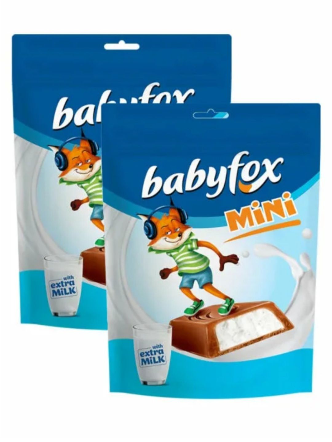 Шоколад babyfox с молочной