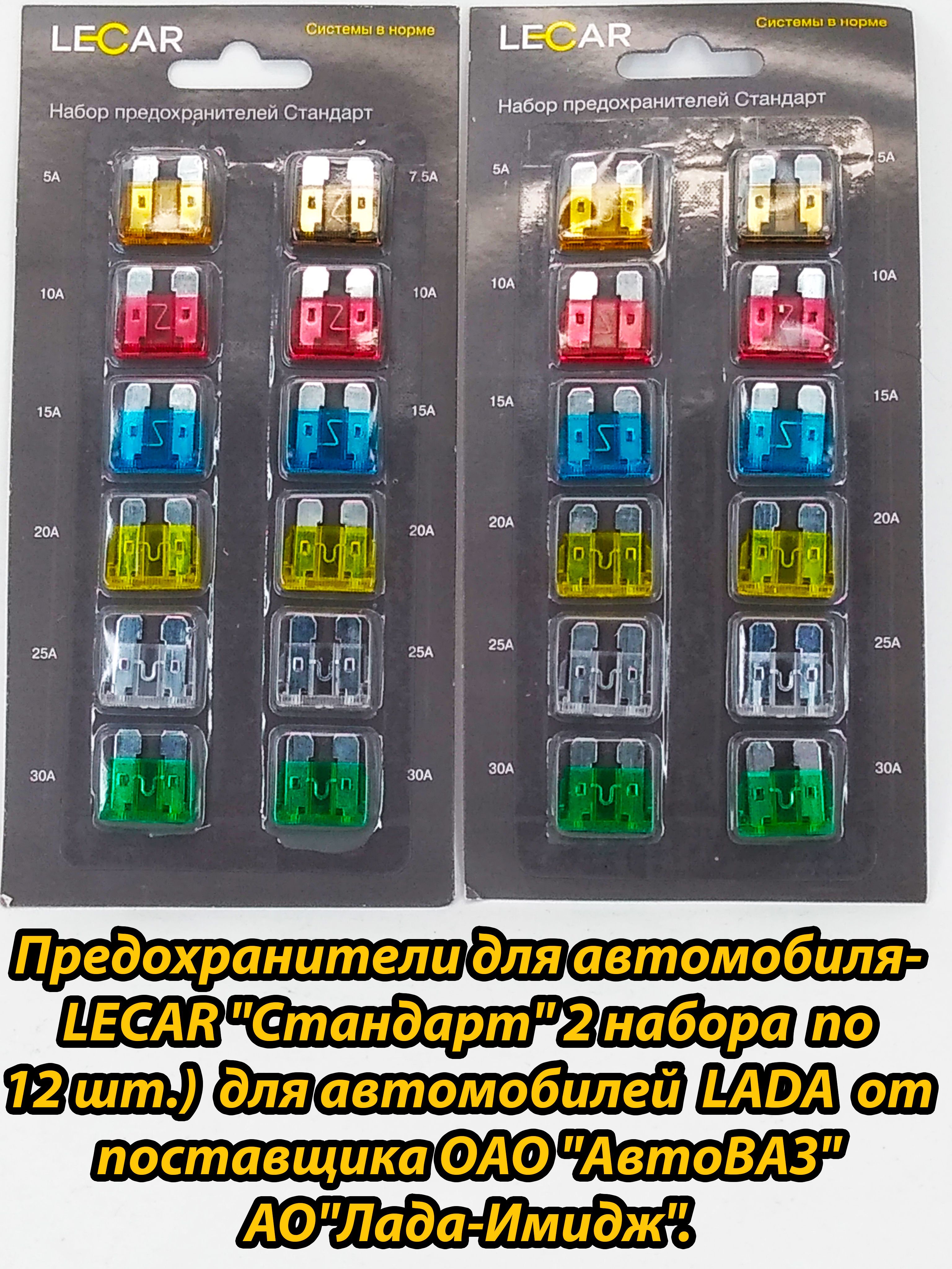 Предохранители LECAR 