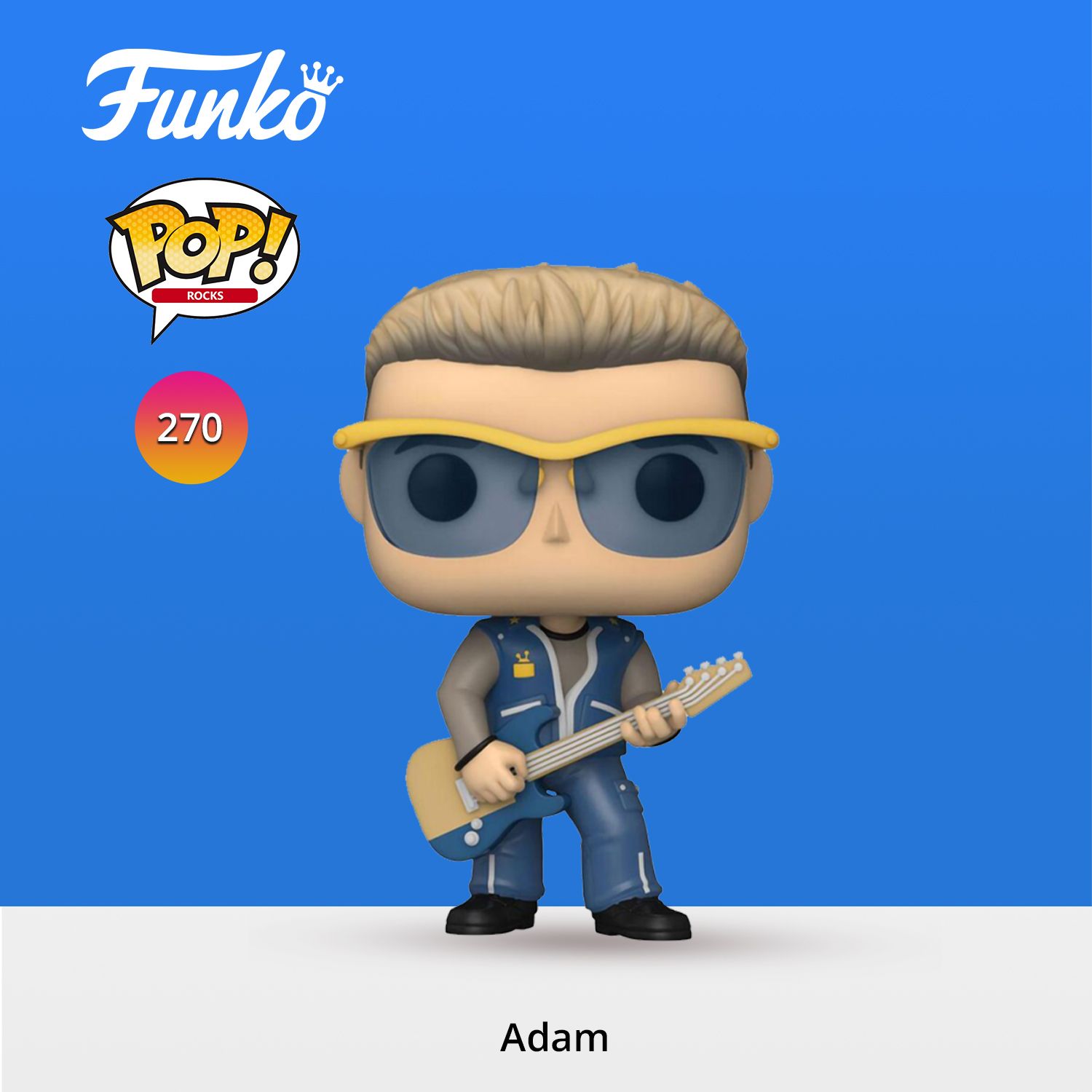 Фигурка Funko POP! Rocks U2 Zoo TV Adam (270) 64032 купить на OZON по  низкой цене (840009099)