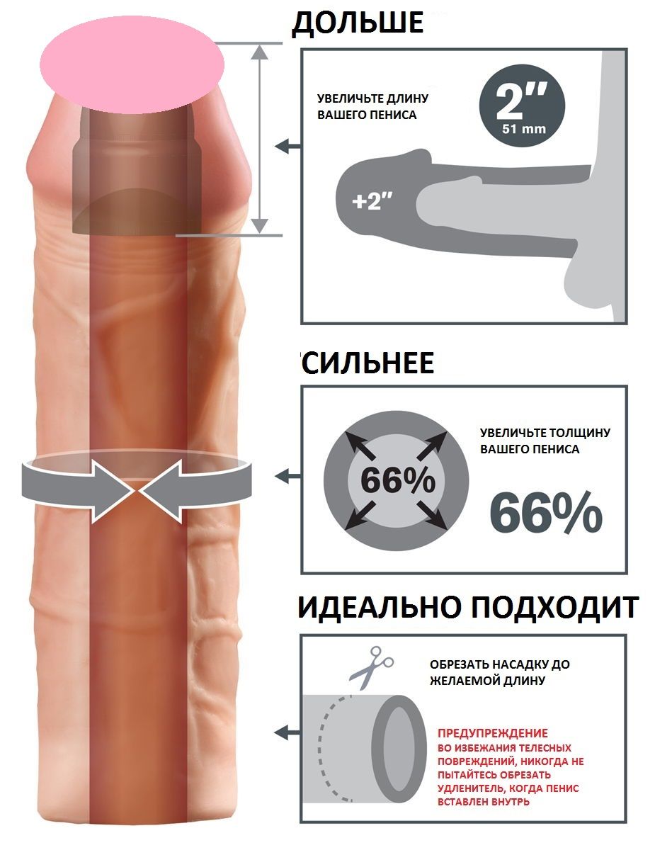 насадки утолщающие и удлиняющие член фото 118