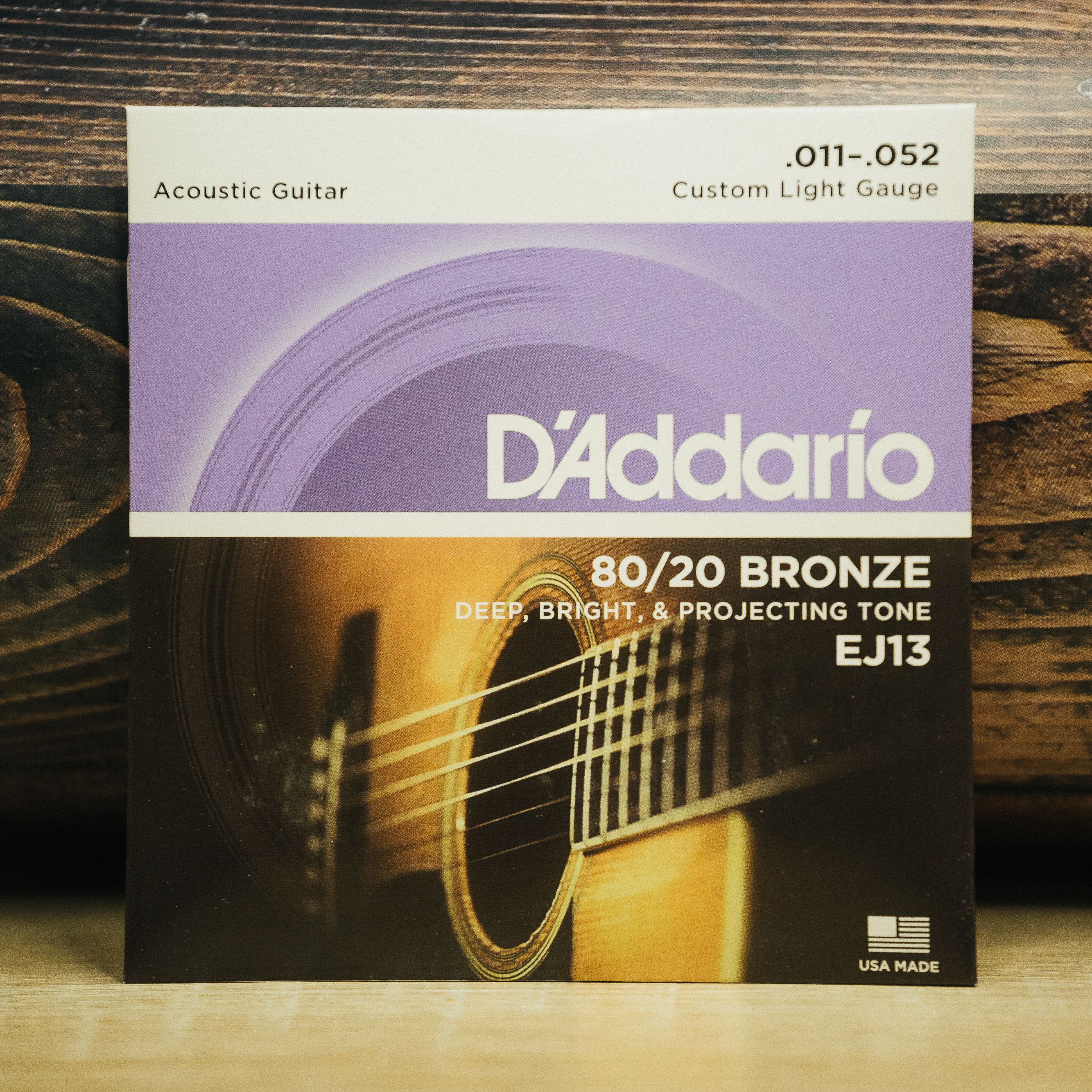 D'ADDARIO BRONZE 80/20 EJ13 струны для акустической гитары