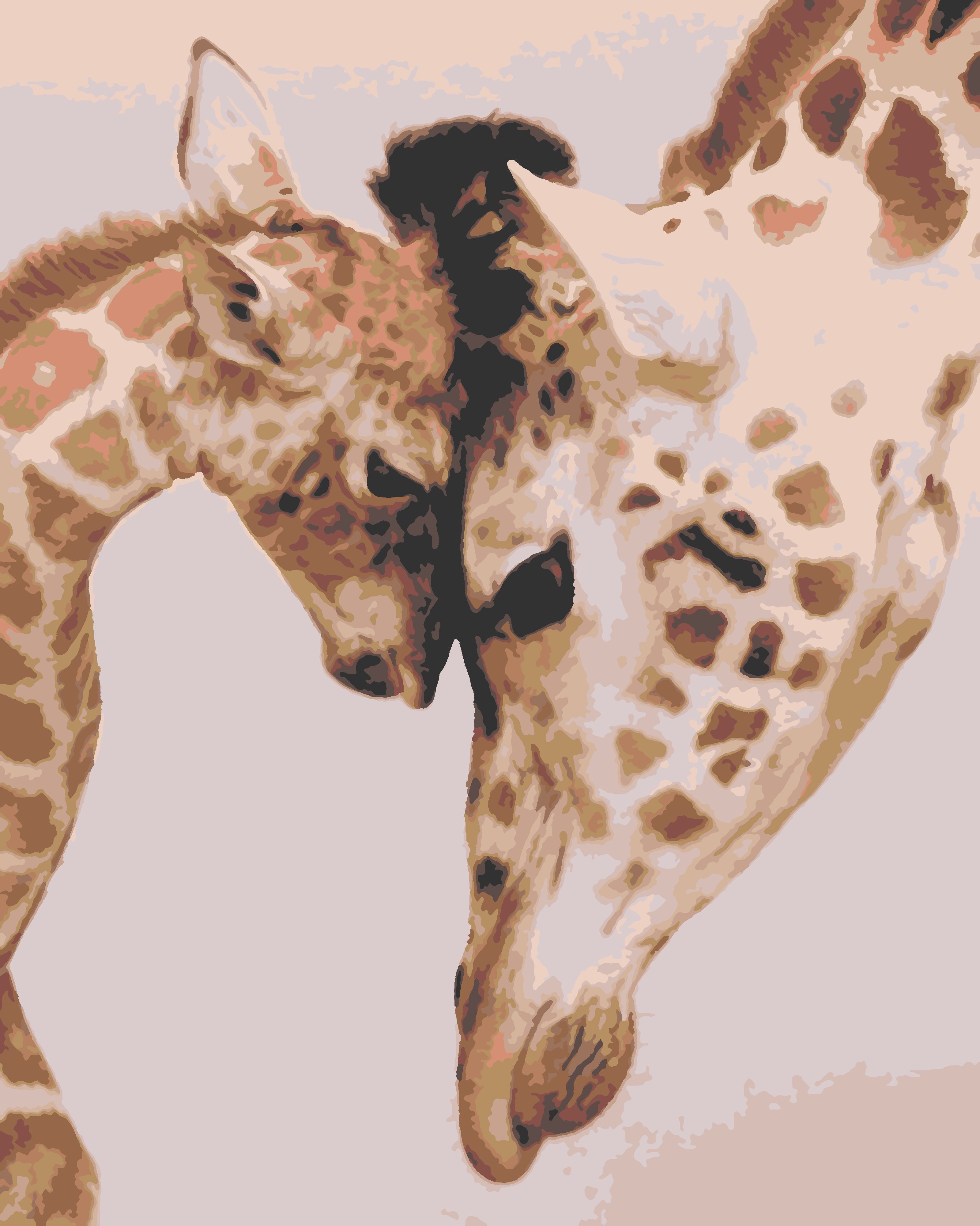 Детеныш жирафа арт