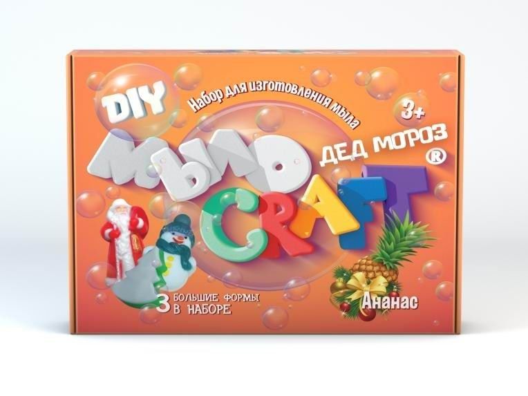 Набор для творчества ВИСМА Юный химик Мыло Craft Ice Cream Клубника