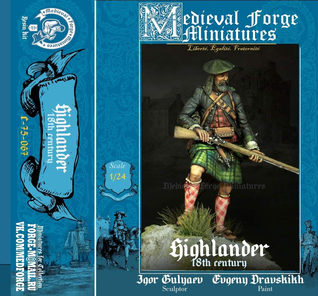 Medieval Forge Miniatures C-75-067 Шотландский воин