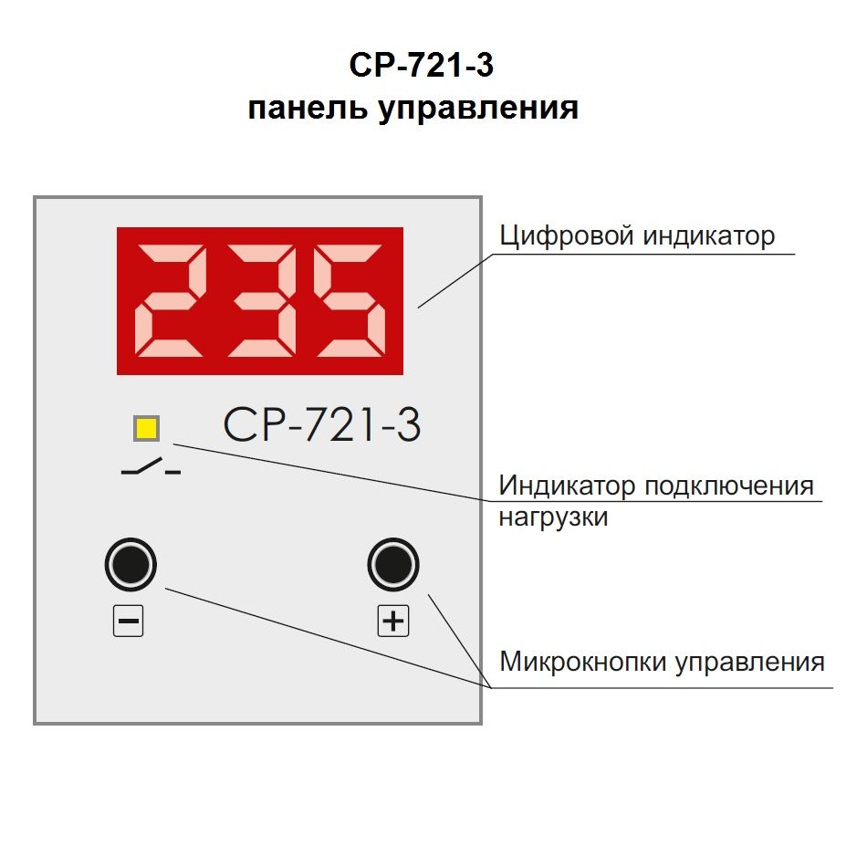 Реле напряжения ср 721 1 схема подключения