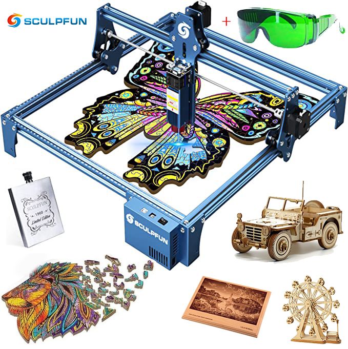 Sculpfun s9 лазерный. Sculpfun s9 лазерный гравировальный станок 90w. sculpfun s10.