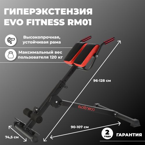 Гиперэкстензия EVO FITNESS RM01