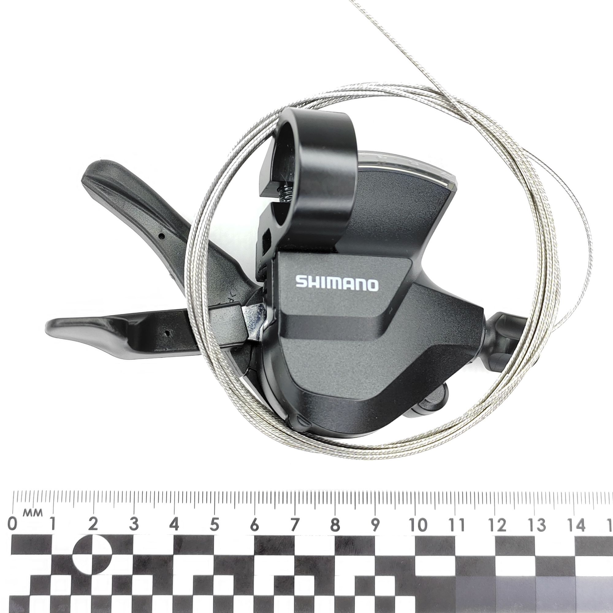 Shimano Шифтер (манетка) SL-M315, серия Altus, 7 скоростей, под правую руку, трос 205 см, BOX — Товары для велоспорта