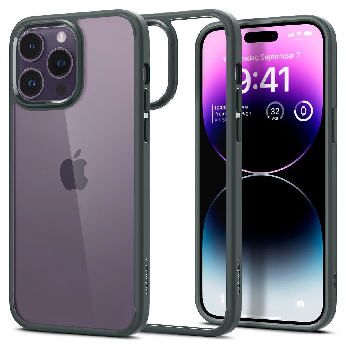 iphone 14 pro spigen clear case