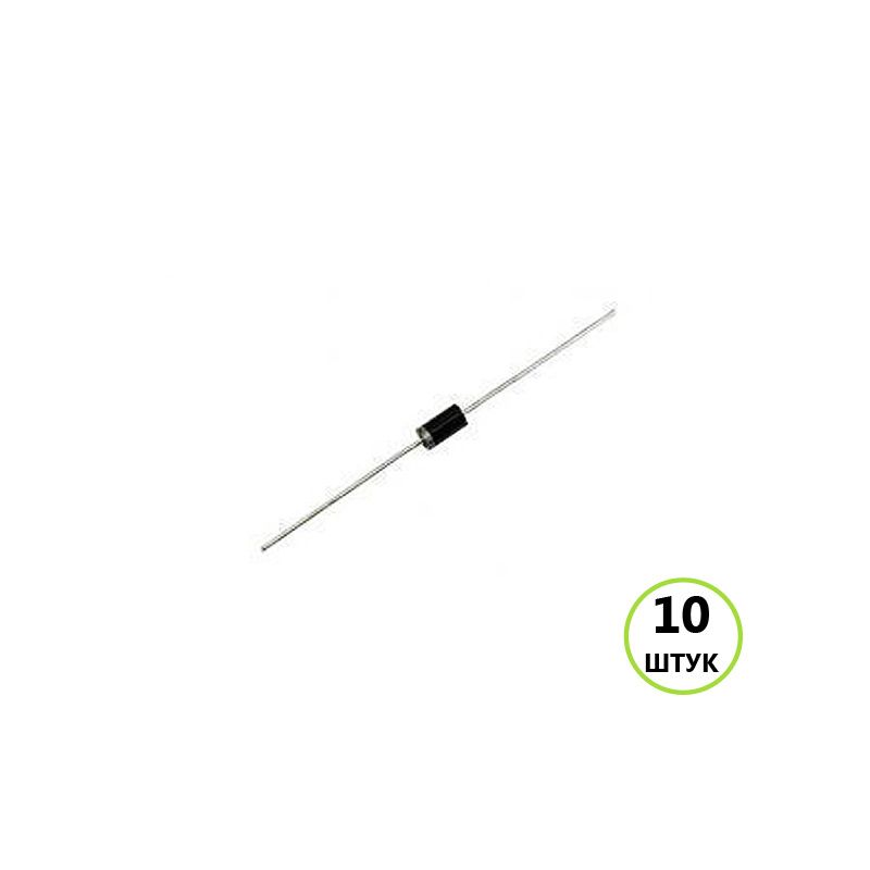 Защитный двунаправленный TVS диод P6KE68CA -  Transient Voltage Suppression Diode 600Вт, 68В, 10 штук