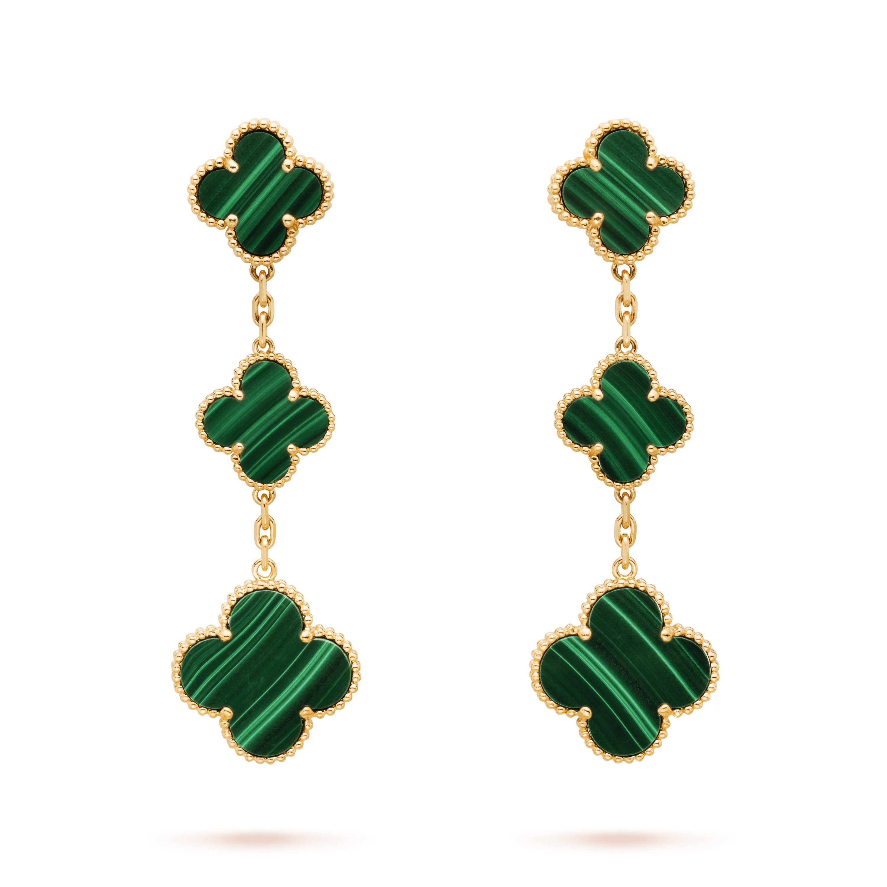 Купить ван клиф ювелирные. Серьги Magic Alhambra van Cleef. Van Cleef Arpels Alhambra серьги. Серьги Magic Alhambra малахит. Van Cleef Arpels Alhambra малахит серьги.