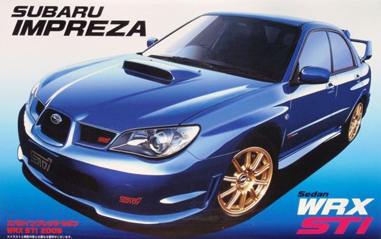 Fujimi IMPREZA SEDAN WRX STI 05 Модель для сборки, 1/24