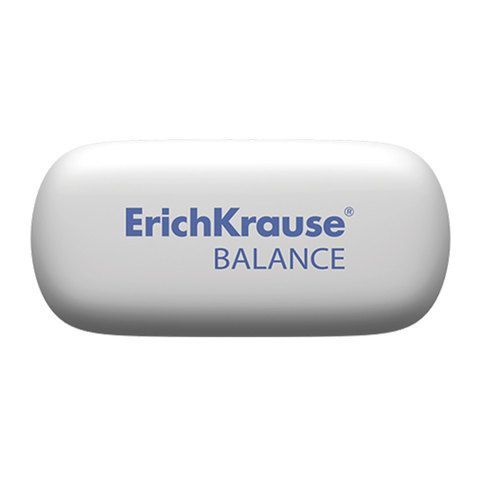 Ластик ErichKrause Balance Mini, 40 х 22 х 12 мм, мягкий, гипоаллергенный, 1 шт, 34638