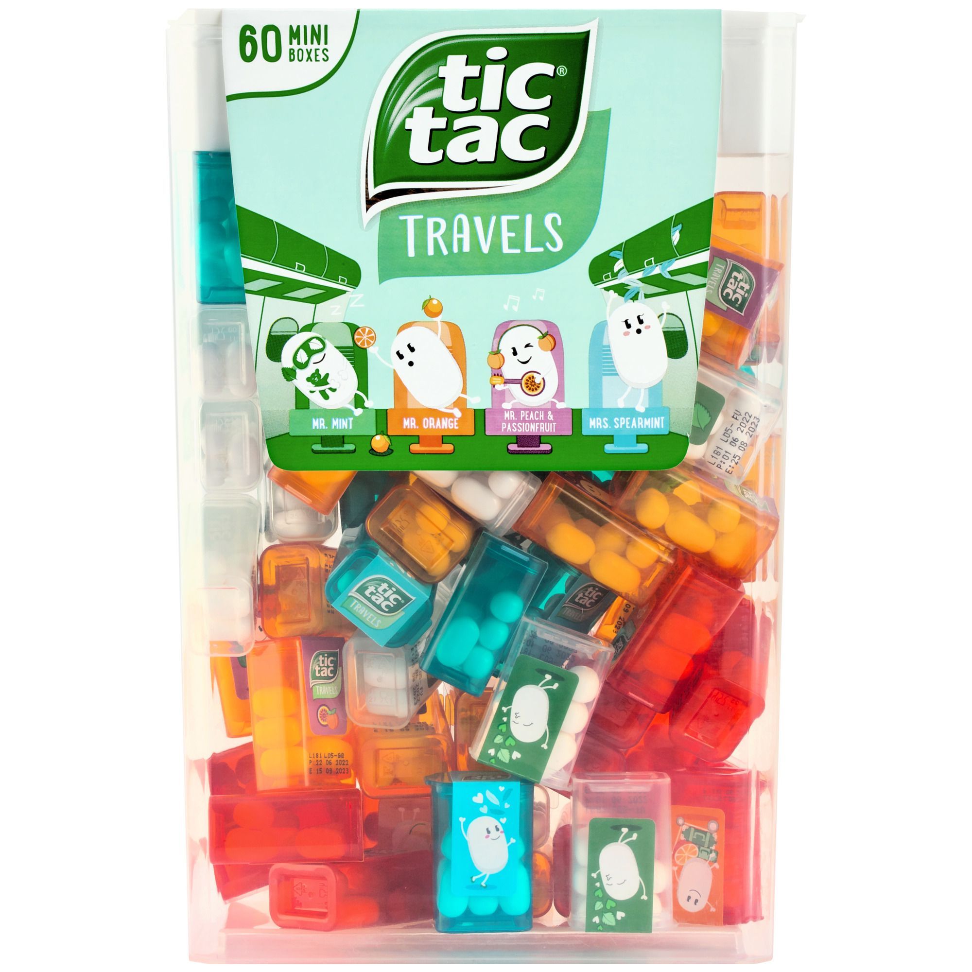 Конфеты драже Tic Tac, тик-так Мята, 5шт.- 49 г