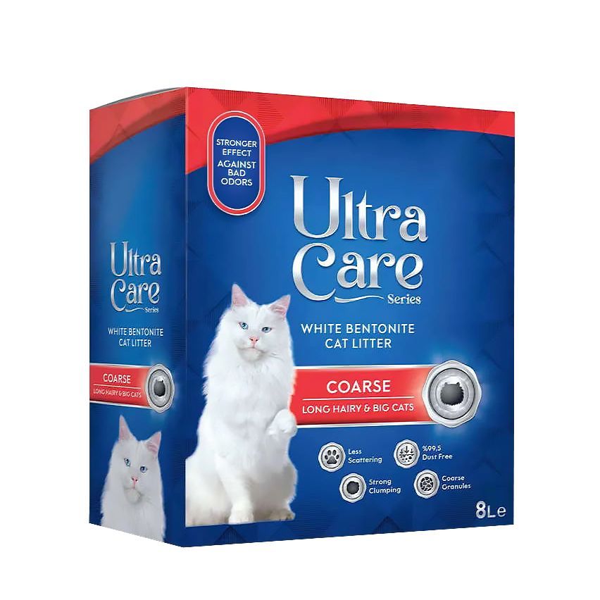 Ultra Care Наполнитель Глиняный Комкующийся Свежий 7000г.