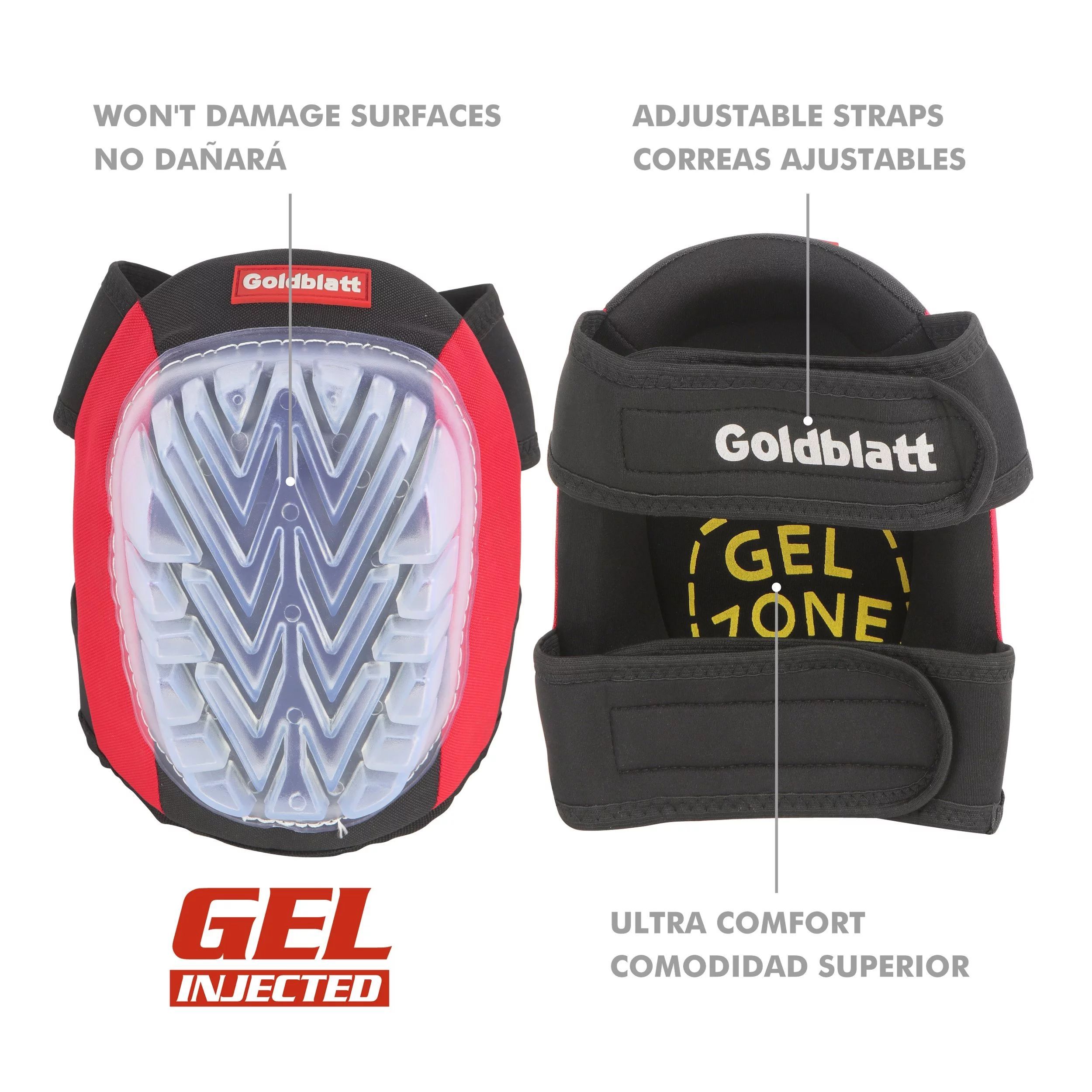 Профессиональные гелевые наколенники GEL COMFORT GOLDBLATT G07041